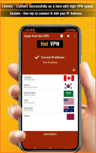 Super Fast Hot VPN-Super Fast VPN Proxy Lite VPN screenshot