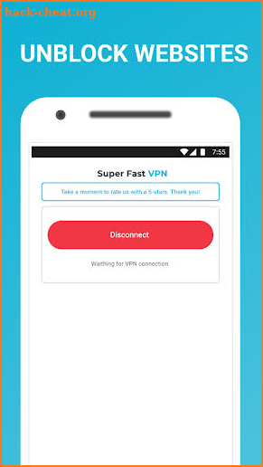 Super Fast VPN Free - App VPN Unlimited screenshot