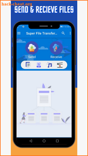 Super File Transfer - Share Music, Videos & Apps screenshot