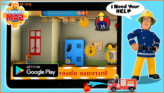 🚒 Super Fireman : Mission Sam Fire Adventure Game screenshot