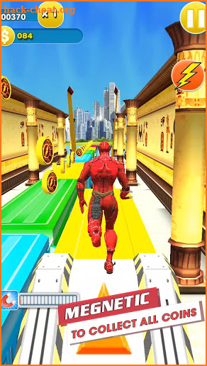 Super Flash Hero Rush Endless Runner screenshot