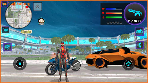 Super Flash Speed Hero: Amazing Rope Hero Speed screenshot