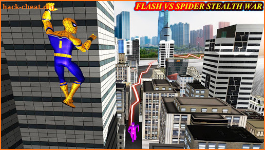 Super Flash Speedster hero- Superhero Flash games screenshot