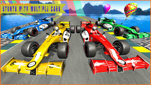 Super Formula GT Car Racing Stunt: Mega Ramps Game screenshot