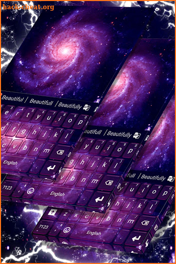 Super Galaxy Keyboard screenshot