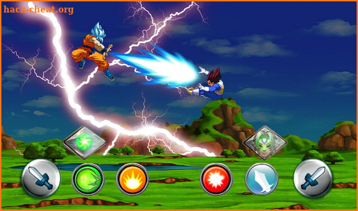 Super Goko Saiyan Fighting screenshot