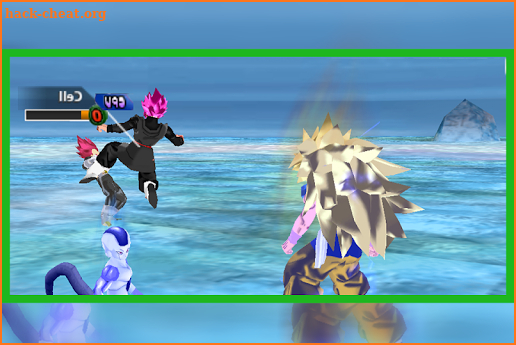 Super Goku tenkaichi tag Team screenshot