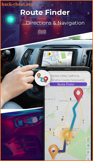 Super GPS Compass Map for Android 2019 screenshot