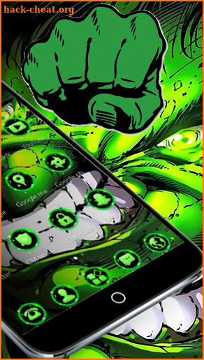 Super Green Giant Hero Theme screenshot