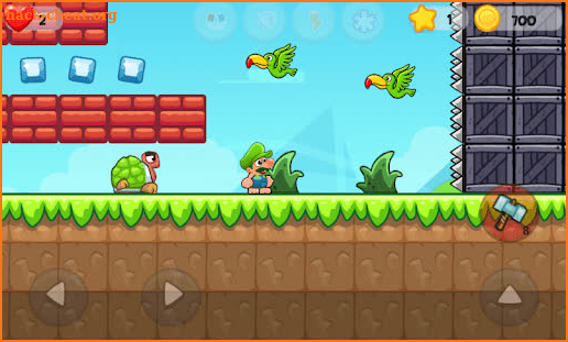 Super Green World - Adventure Run screenshot