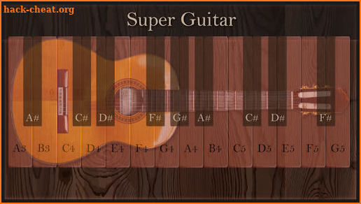 Super Guitar screenshot