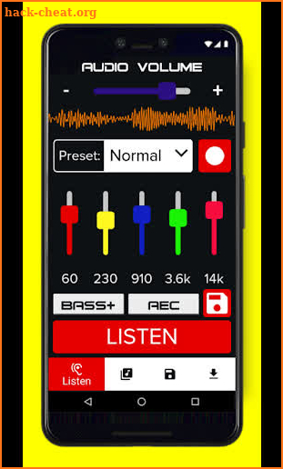 Super Hearing Sound Amplifier screenshot
