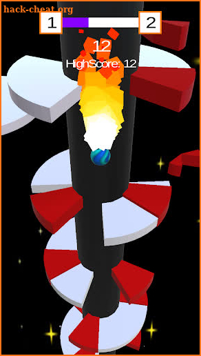 Super Helix Jump: End Game screenshot