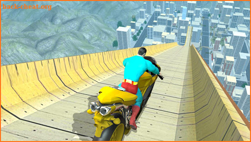 Super Hero Bike Mega Ramp 2 screenshot