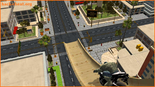 Super Hero Bike Mega Ramp screenshot