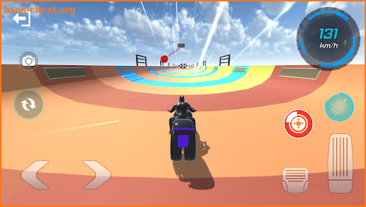 Super Hero Bike Stunt Racing screenshot