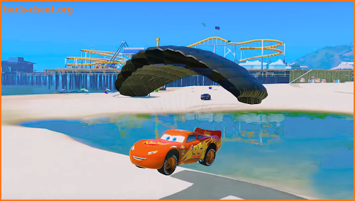 Super Hero Cars Lightning Mcqueen Car Racing Games screenshot