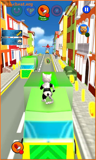 Super Hero Cat Run screenshot