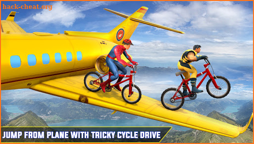Super hero Cycle Stunt Racing Games BMX Cycle Game screenshot