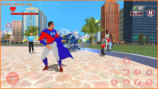 Super-Hero Flying Simulator 3D screenshot