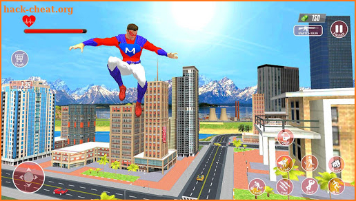 Super-Hero Flying Simulator 3D screenshot