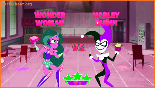 Super Hero Girls Food Fight screenshot