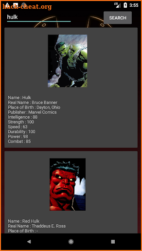 Super Hero Guide screenshot