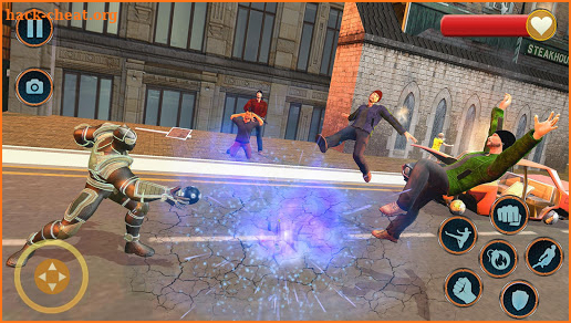 Super Hero Panther Robot Crime City Rescue Mission screenshot