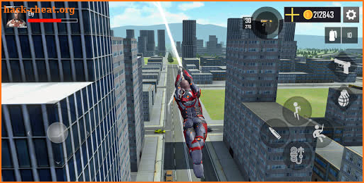Super Hero Rope Crime City screenshot
