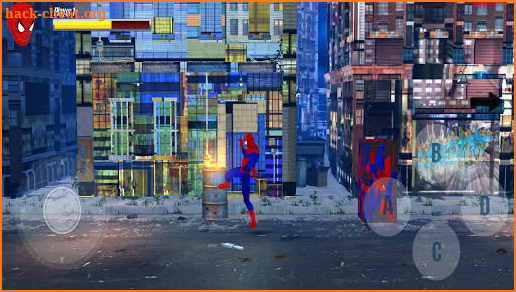 Super hero VS Spider Hero Gangster Crime 3D screenshot