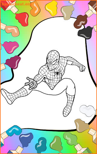 Super Heroes Coloring 2018 screenshot