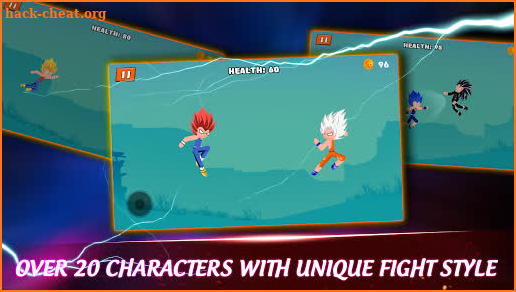Super Heroes Fight - Stickman Warrios screenshot