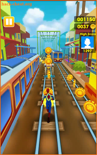 Super Heroes Run: Subway Runner screenshot