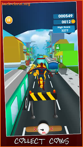 Super Heroes Runner : Subway Adventure screenshot