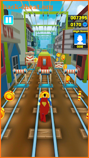 Super Heroes Subway Surf 3D screenshot