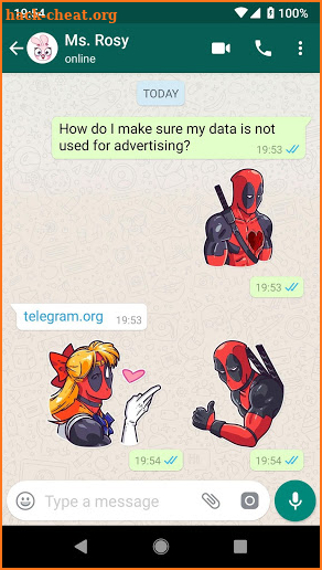Super Heros stickers - WAStickerApps screenshot