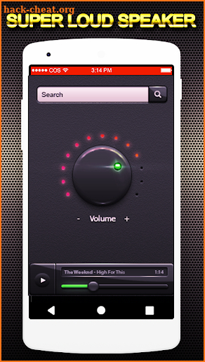Super high volume booster (super loud speaker pro) screenshot