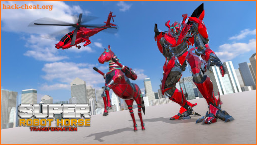 Super Horse Robot Transform: Flying Helicopter screenshot