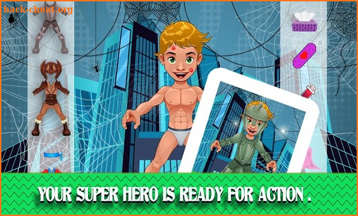 Super Incredible Hero Dressup: Makeover Game screenshot