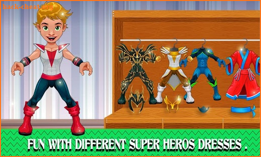 Super Incredible Hero Dressup: Makeover Game screenshot