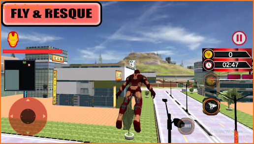 Super Iron Fly Hero Fight screenshot