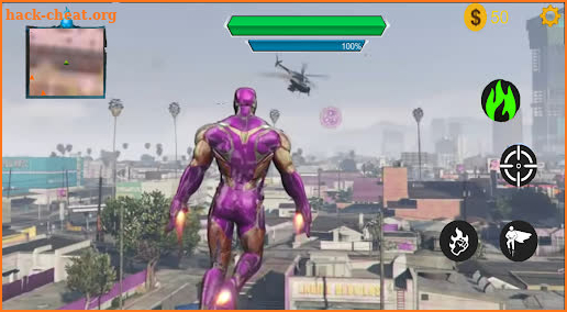 Super Iron Hero Avenger : Iron Warrior Fighting screenshot