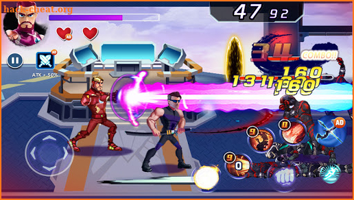 Super Iron Hero : Legion Invading screenshot