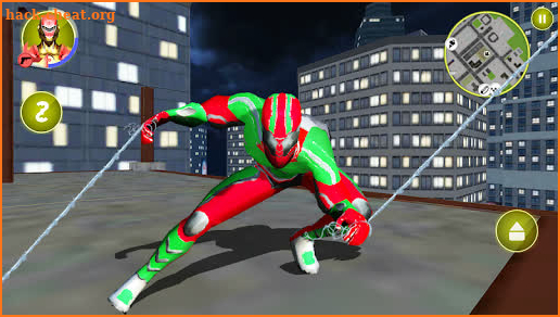 Super Iron Ninja Frog Ninja Rope Hero Vice Town screenshot