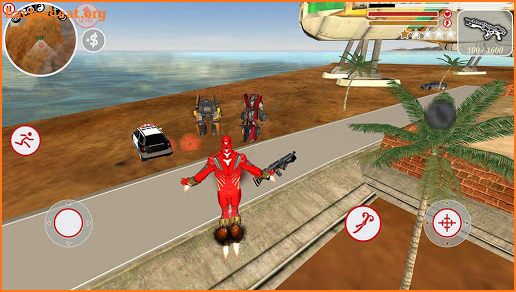 Super Iron Rope Hero Gangstar screenshot