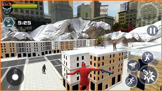 Super Iron Rope Hero - Vegas Fighting Crime screenshot