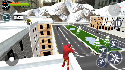 Super Iron Rope Hero - Vegas Fighting Crime screenshot