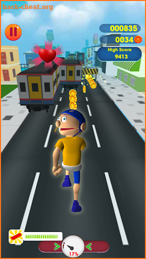 Super jeffy Subway Run screenshot