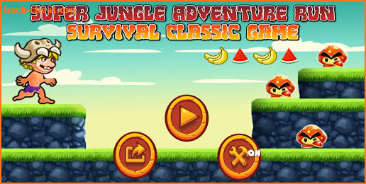 🍌Super Jungle Adventure Run-Survival Classic Game screenshot