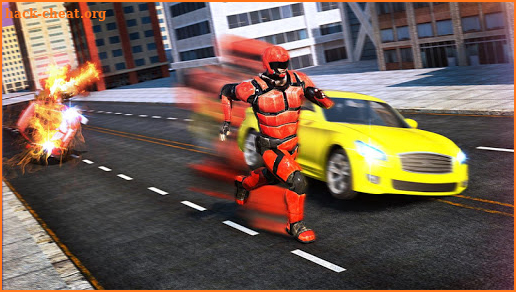 Super Light Robot Shooting Game screenshot